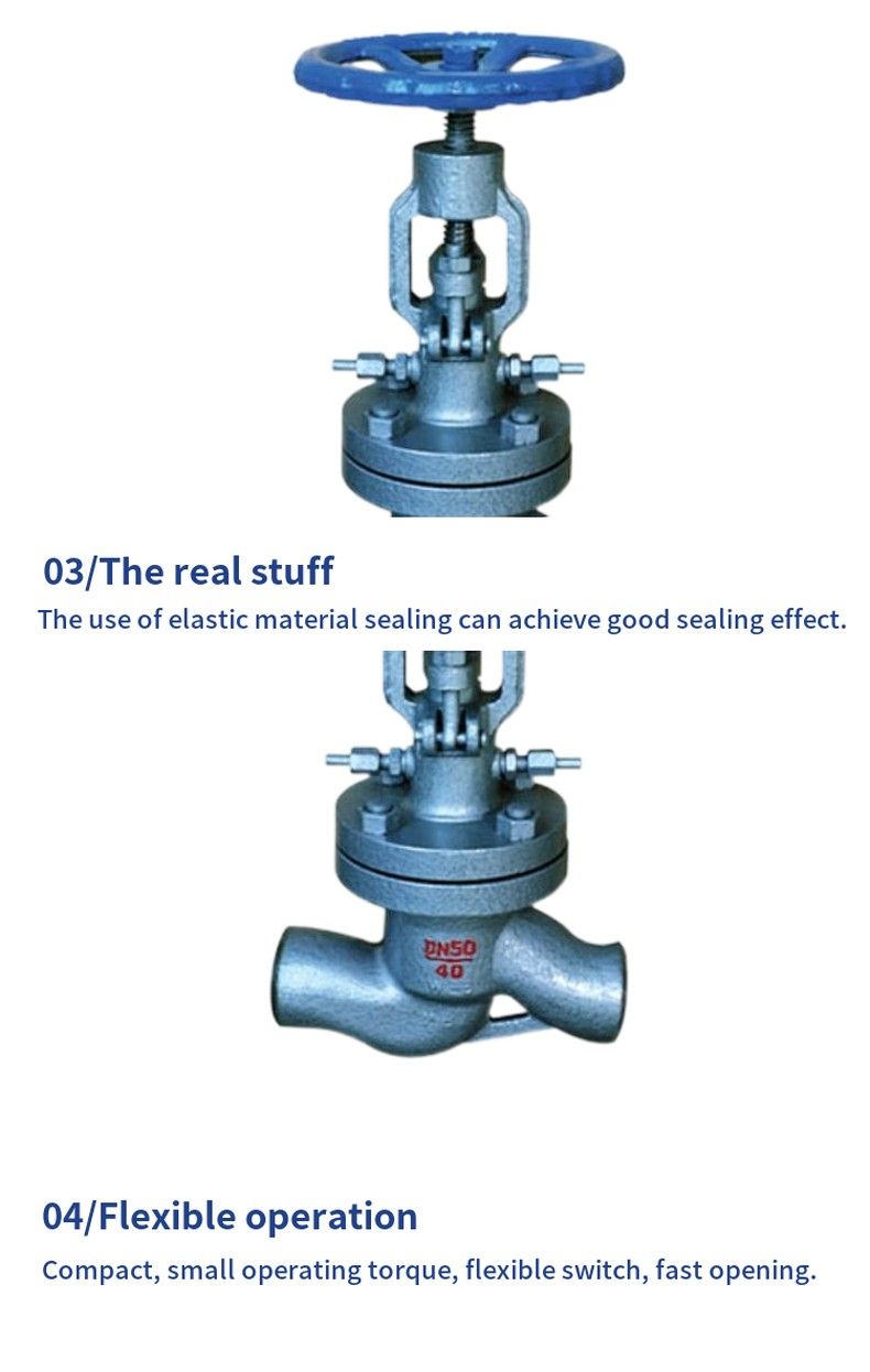 DSJ61H Welded water seal globe valve