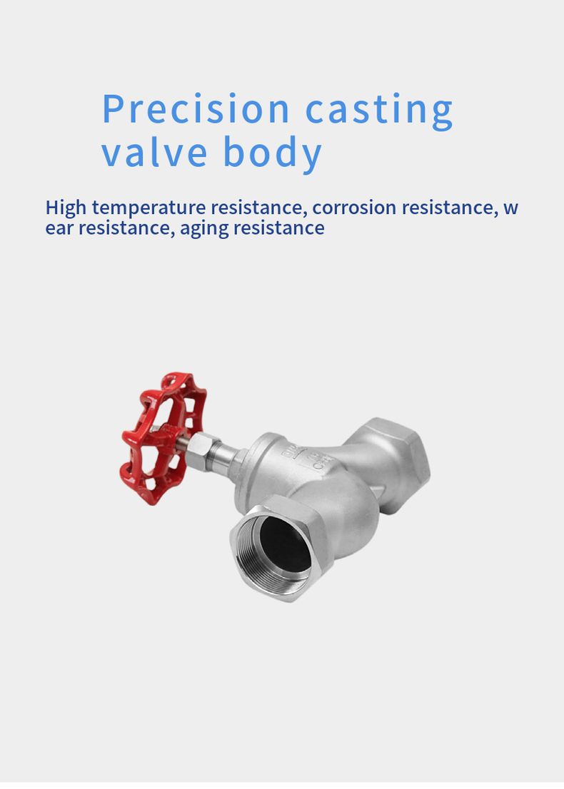 J11W stainless steel internal thread globe valve