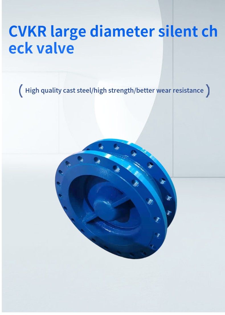 CVKR large diameter silent check valve