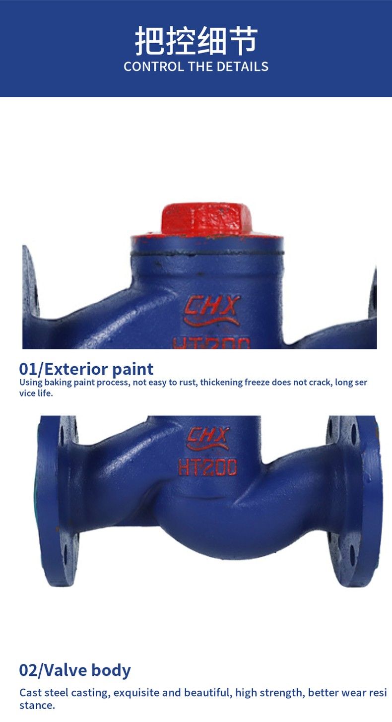 H41T cast iron lift check valve