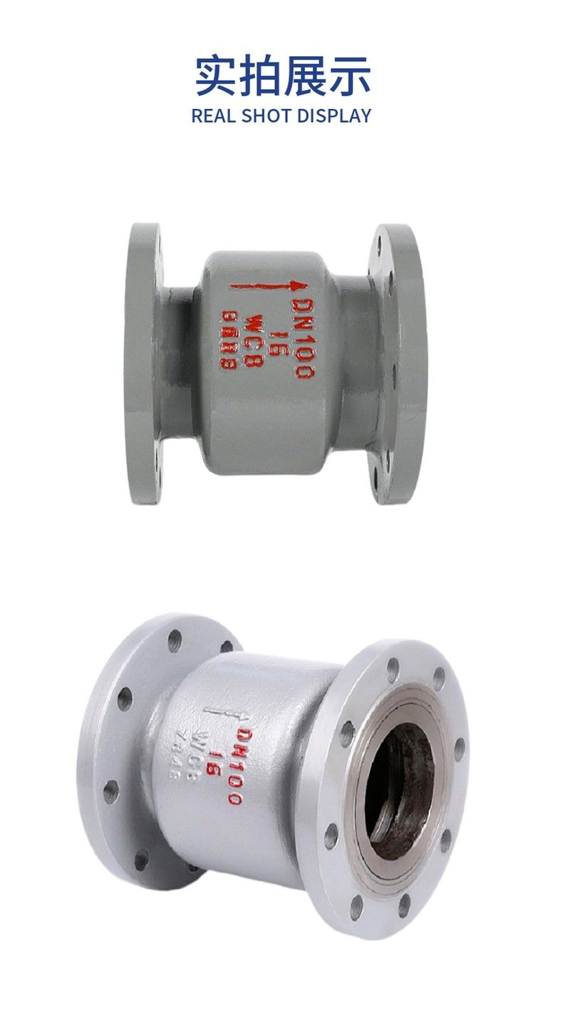 H42H cast steel vertical check valve