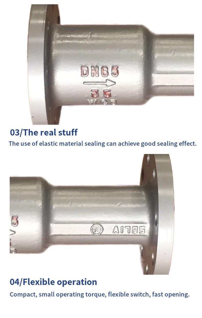 H42S-M horizontal dual purpose check valve