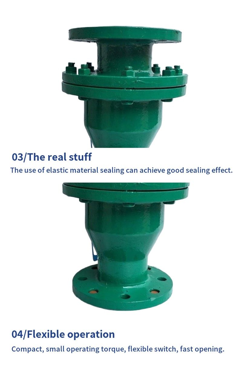 H44J swing rubber lined check valve