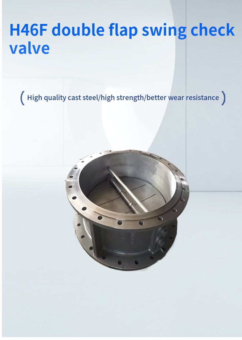 H46F double flap swing check valve