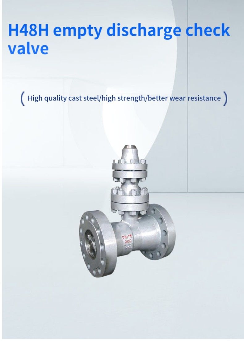 H48H empty discharge check valve