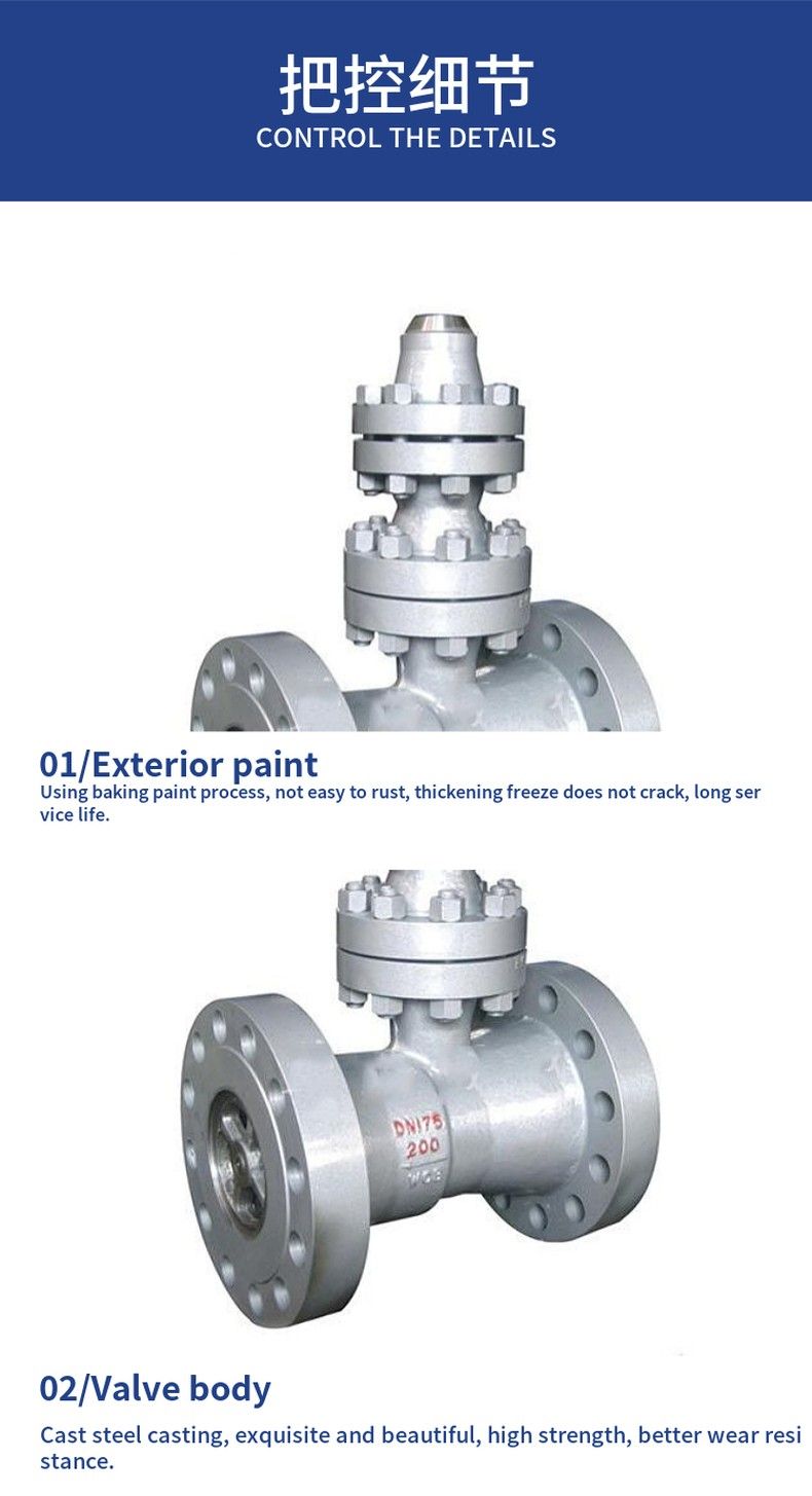 H48H empty discharge check valve