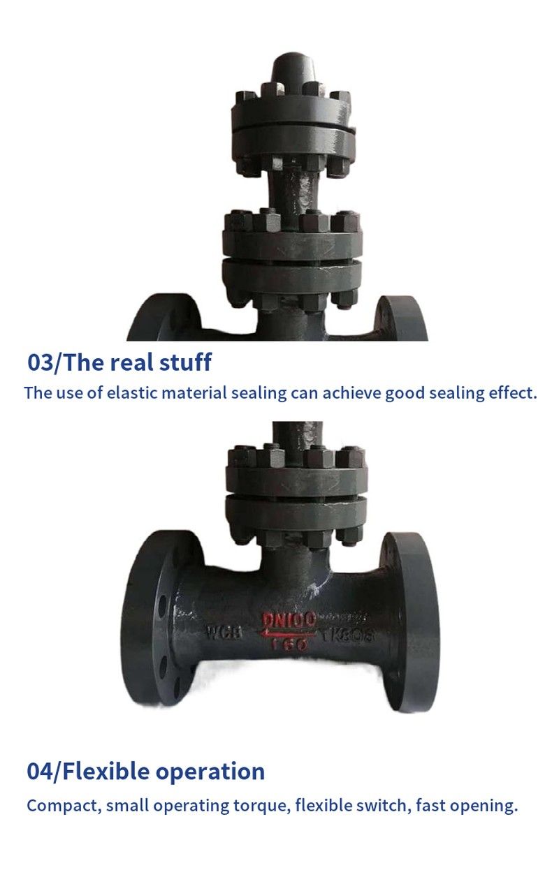 H48H empty discharge check valve