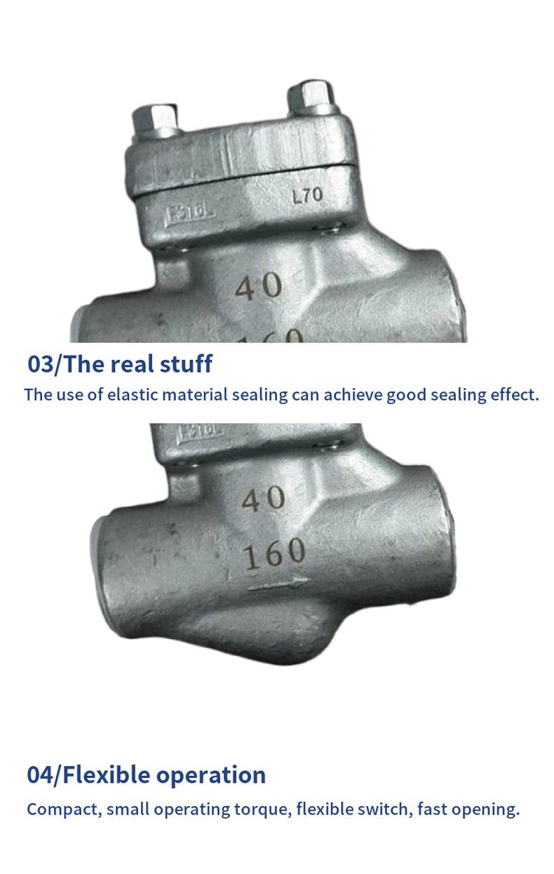 H61W forged steel welded check valve