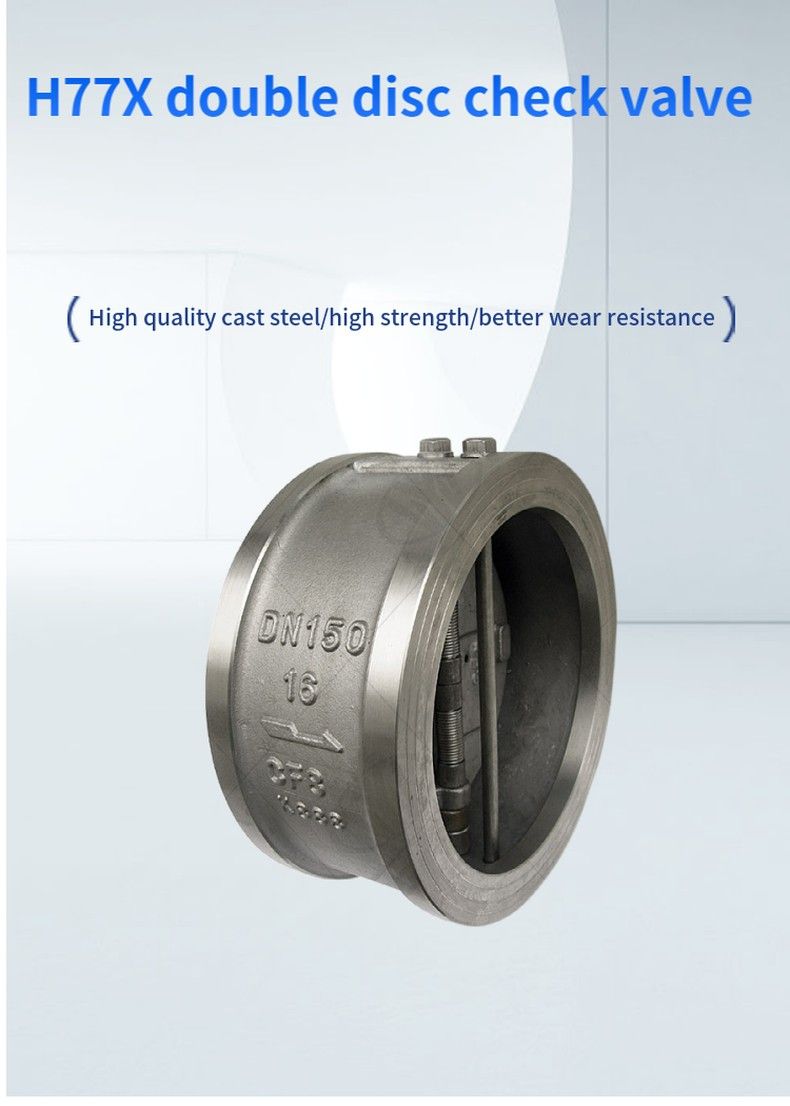 H77X double disc check valve