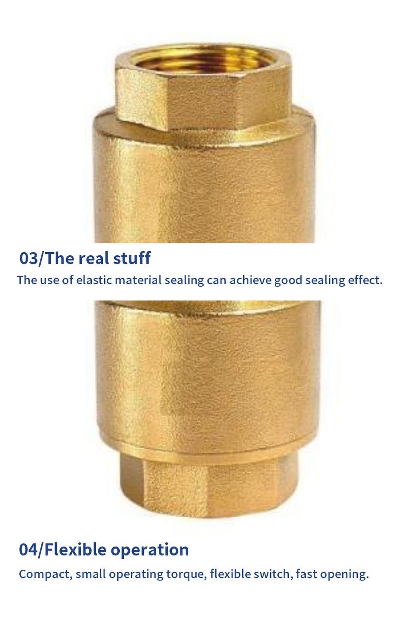 HC41T copper silent check valve