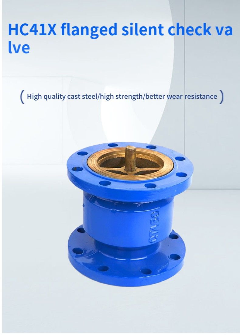 HC41X flanged silent check valve