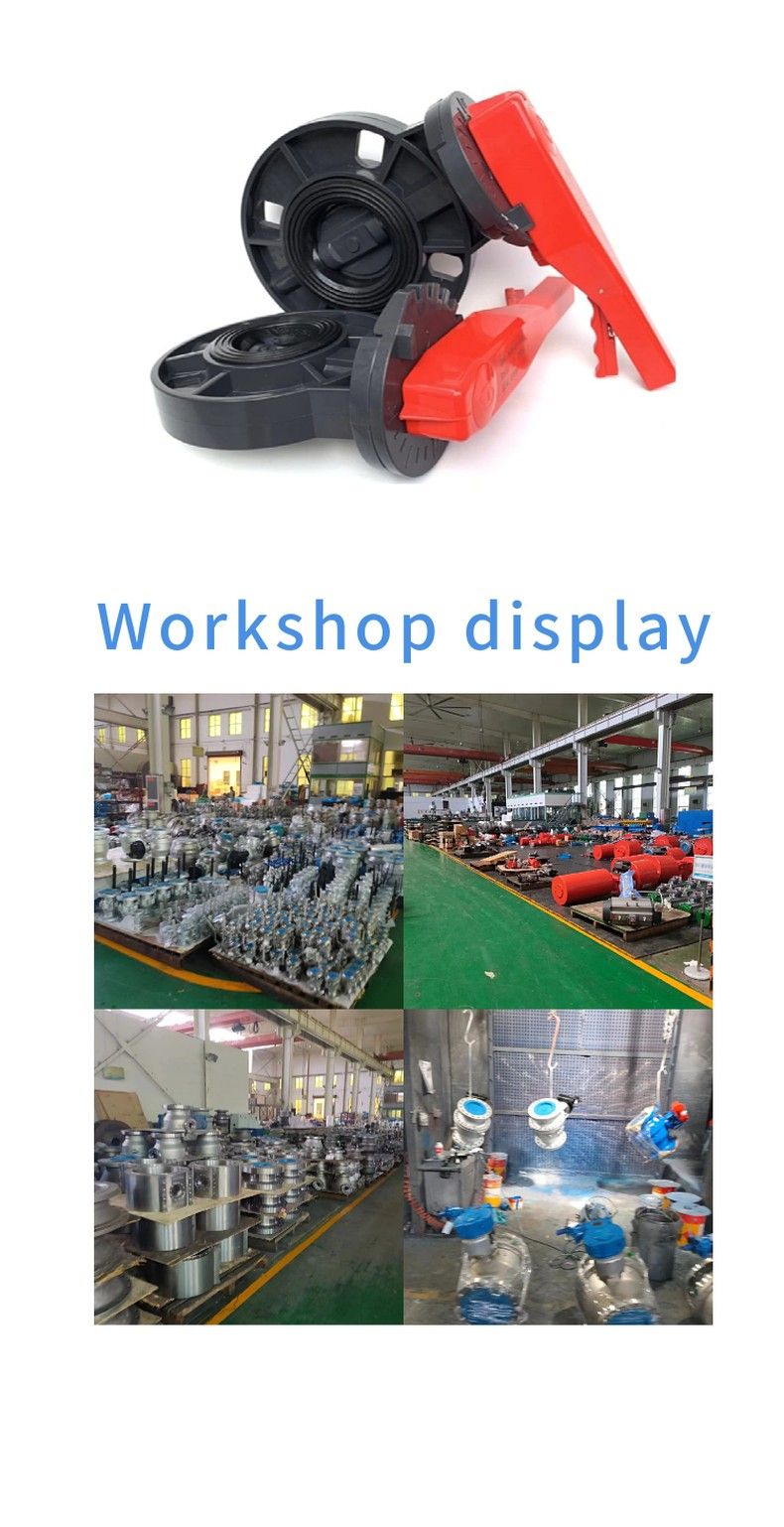 D71X-10S plastic butterfly valve