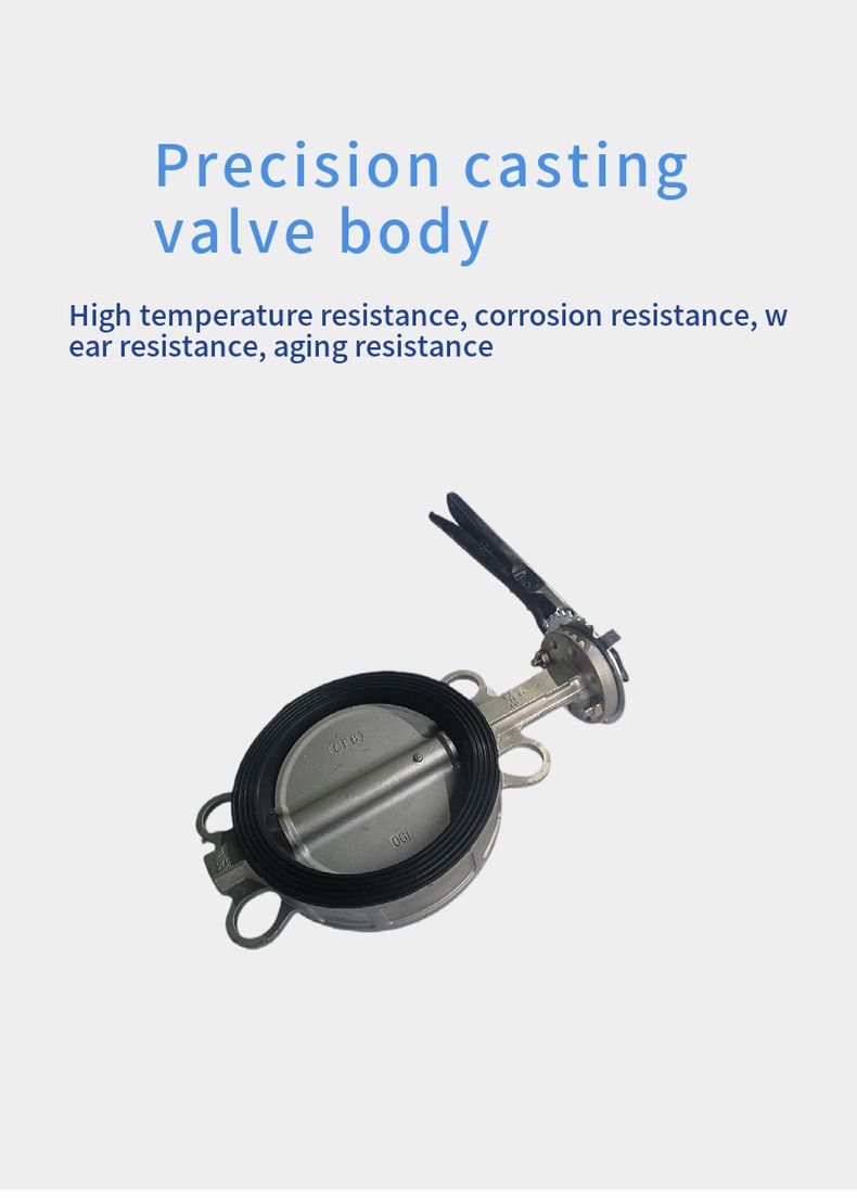 D71X manual clamp butterfly valve