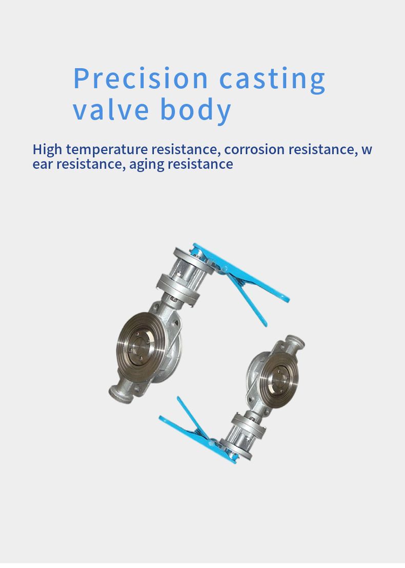 D73H hard sealed butterfly valve with grip