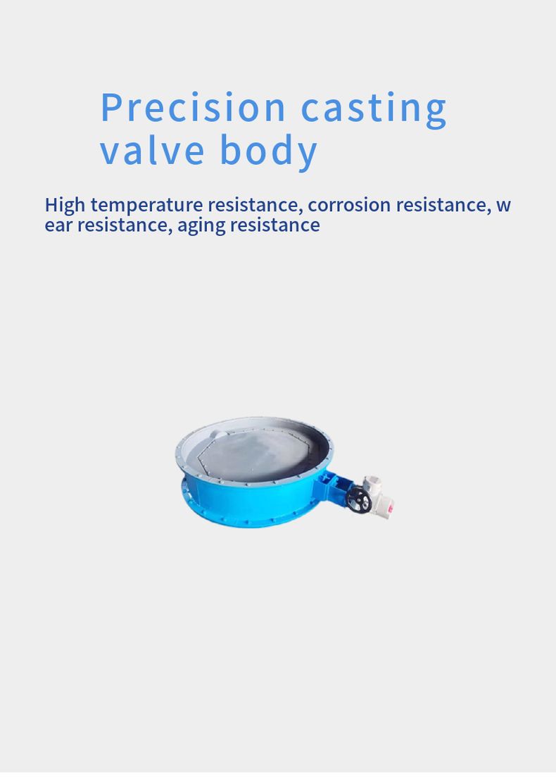 TD341W Flanged ventilated butterfly valve