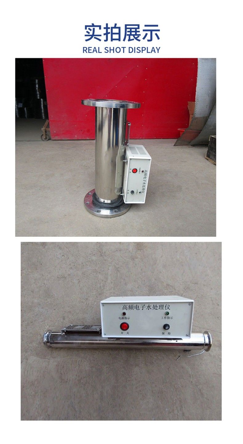 Electronic descaler filter