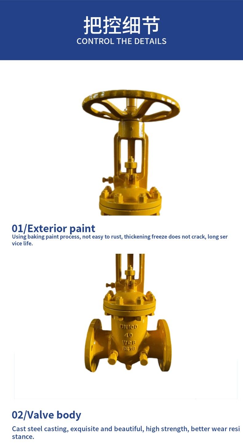 C98500 nickel aluminum bronze gate valve