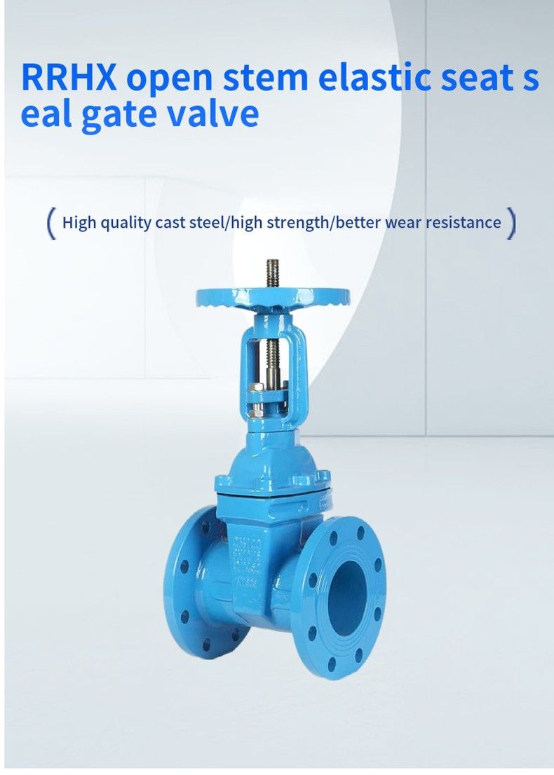 RRHX open stem elastic seat seal gate valve