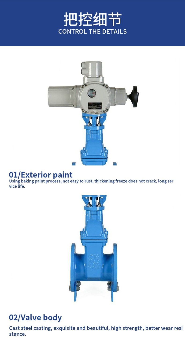 RVEX electric elastic seat seal gate valve