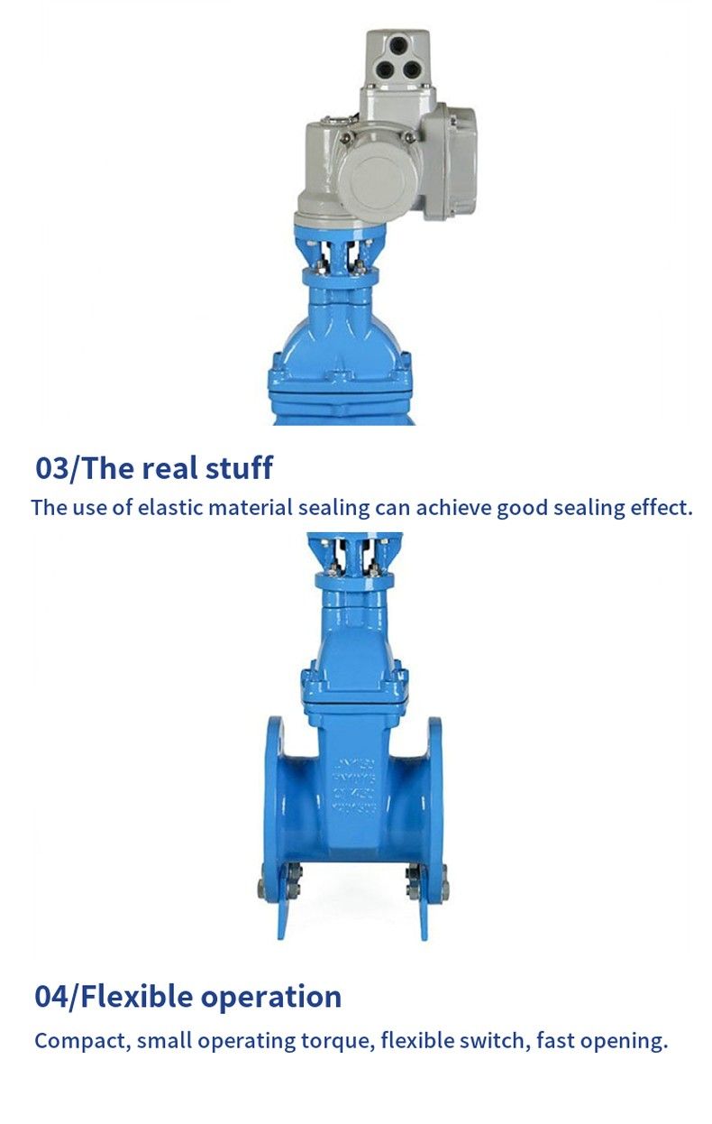 RVEX electric elastic seat seal gate valve