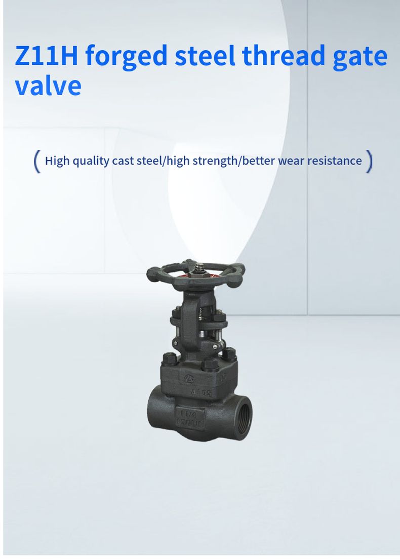 Z11H forged steel thread gate valve