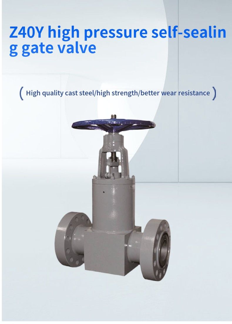 Z40Y high pressure self-sealing gate valve