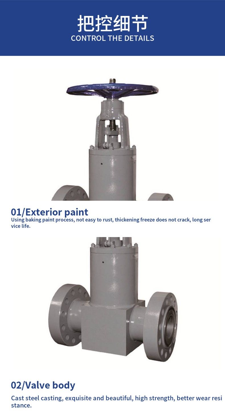 Z40Y high pressure self-sealing gate valve