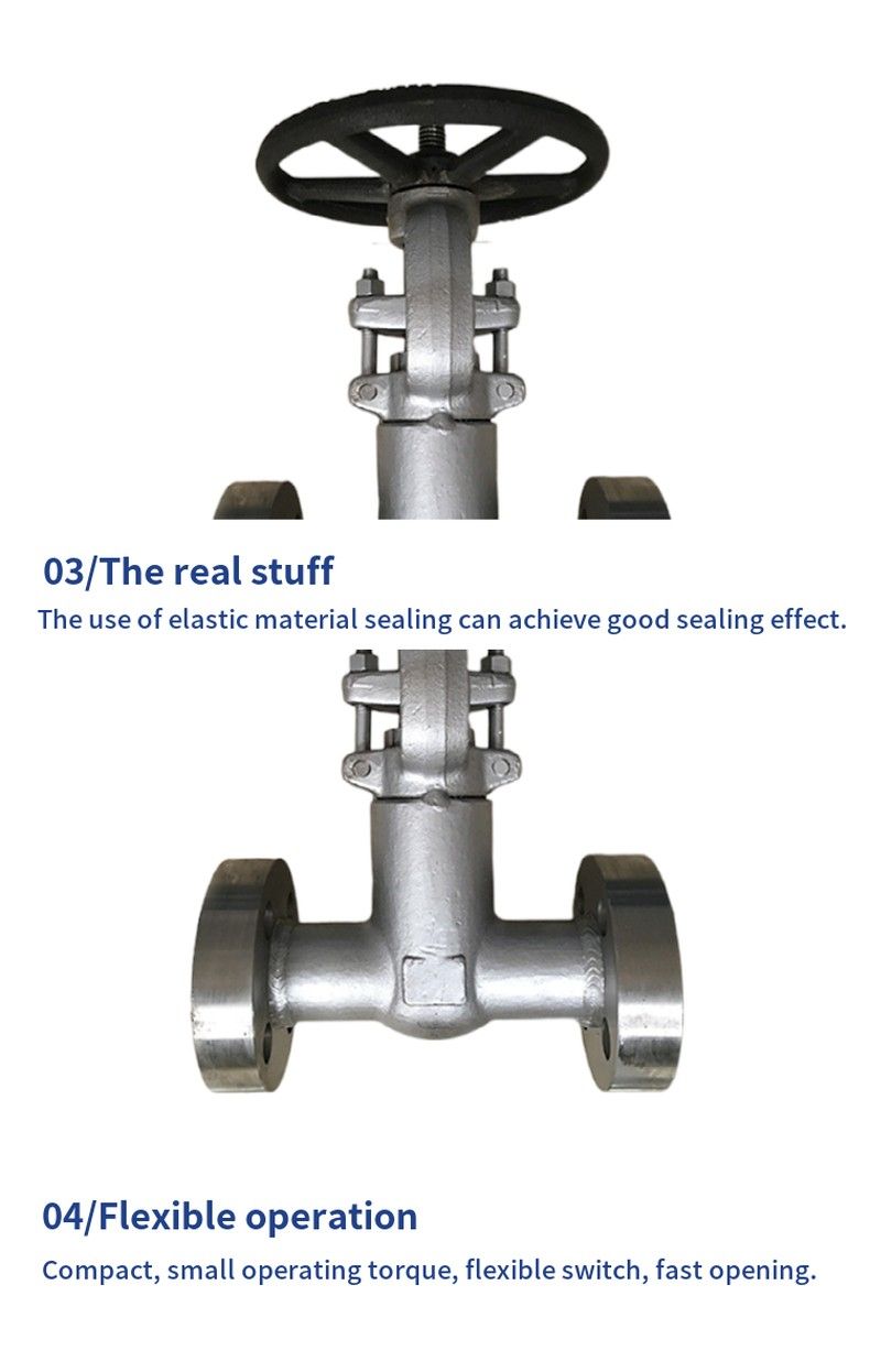 Z40Y high pressure self-sealing gate valve