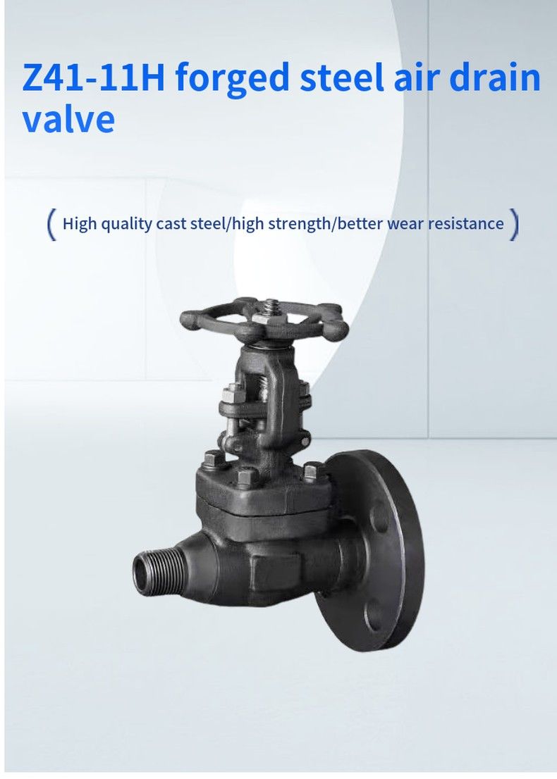 Z41-11H forged steel air drain valve