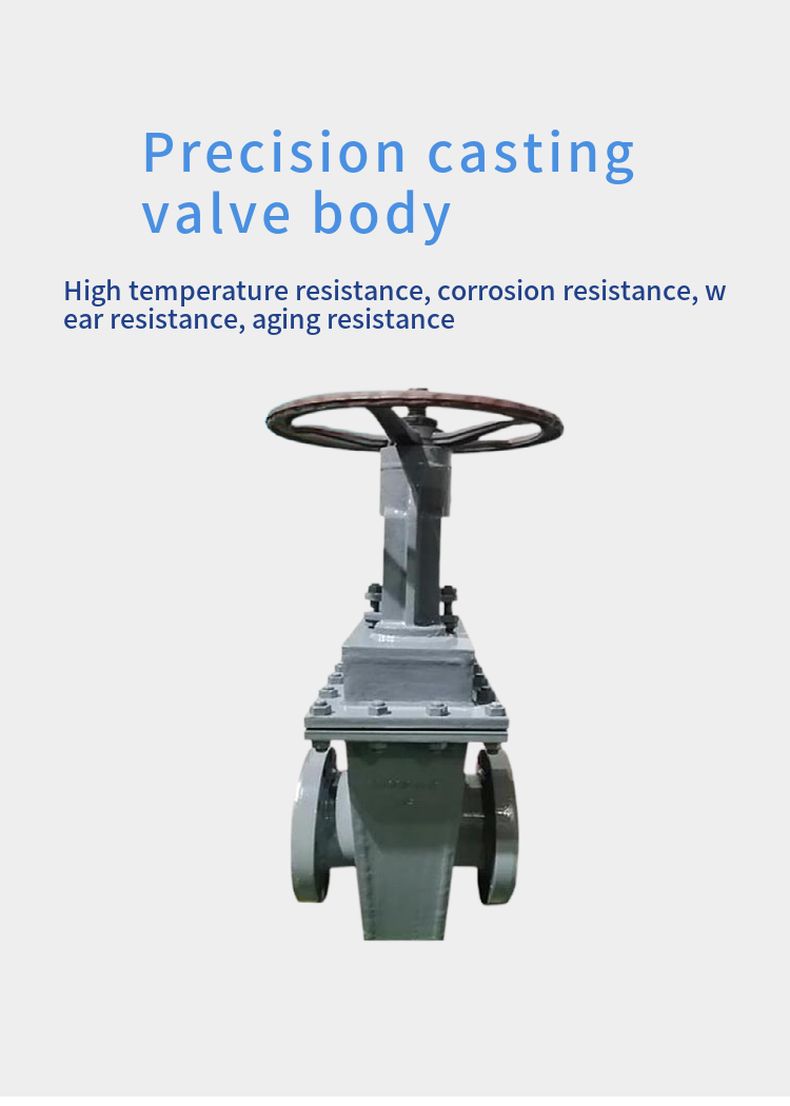 Z42J double-sided sealed gate valve with rubber lining